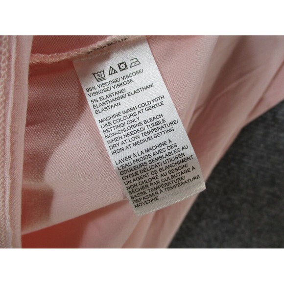 Lord Taylor Shirt Womens Large Pink Tank Top Scoop Neck Stretch Knit Sleeveless - Picture 6 of 8